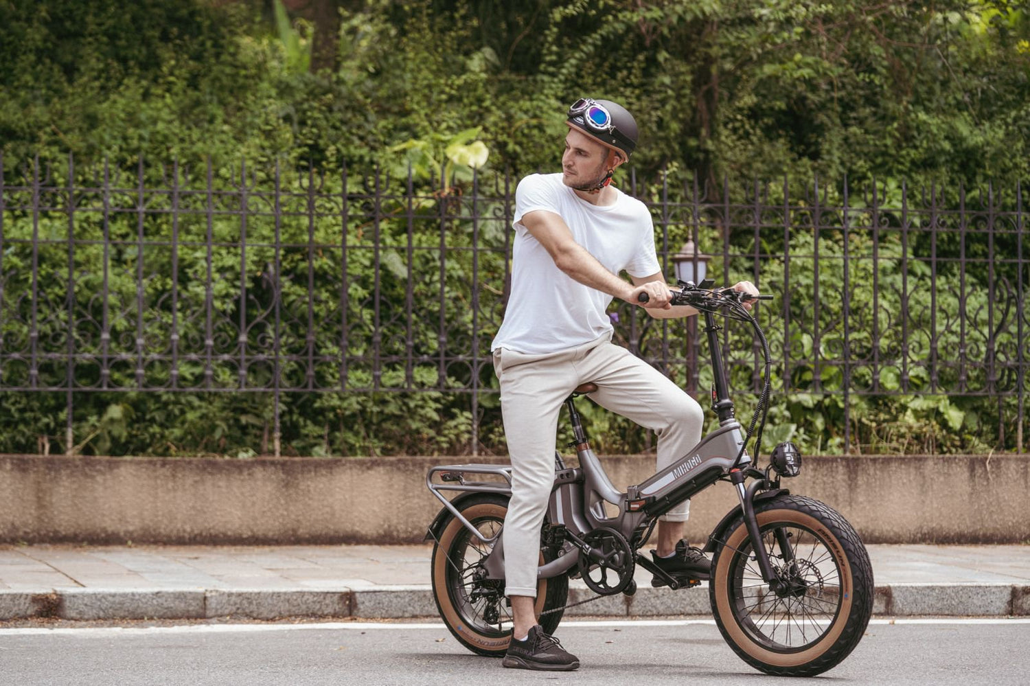 (USA Stock) MIGOHO ONE Intelliegent 48V 12.8Ah&16Ah Dual Batteries 20*4.0 Foldable Ebike