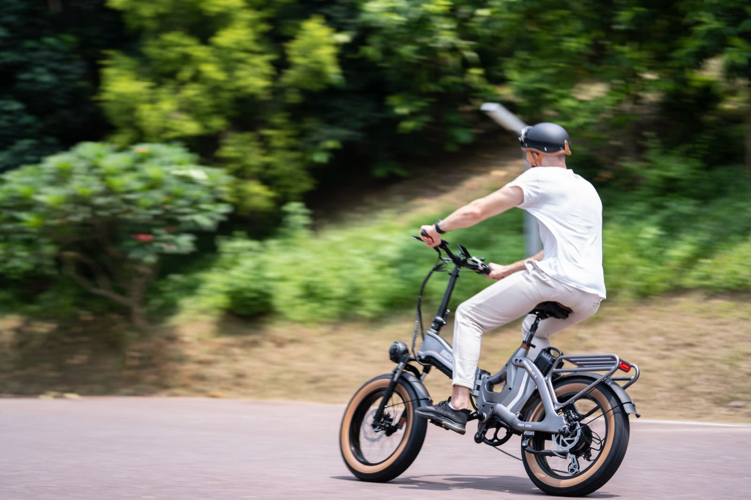 (USA Stock) MIGOHO ONE Intelliegent 48V 12.8Ah&16Ah Dual Batteries 20*4.0 Foldable Ebike