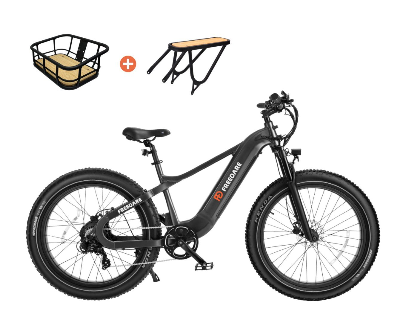 (EU Stock) Freedare Saiga 750W Bafang Motor 48V 20AH SamSung Battery APP Control Ebike