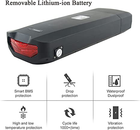 (China Stock)Electric Bike 500W/1000W/2000W 48V 18Ah Removable Lithium Battery for SMLRO E5 Plus