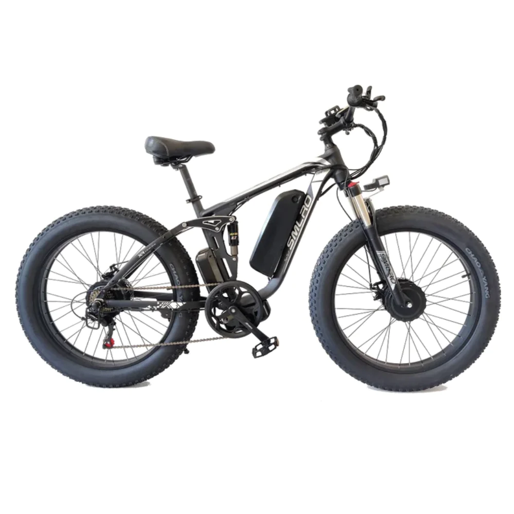 (Ship from China)SMLRO V3 PLUS Dual Motors Electric Bike