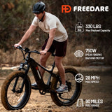 (EU Stock) Freedare Saiga 750W Bafang Motor 48V 20AH SamSung Battery APP Control Ebike