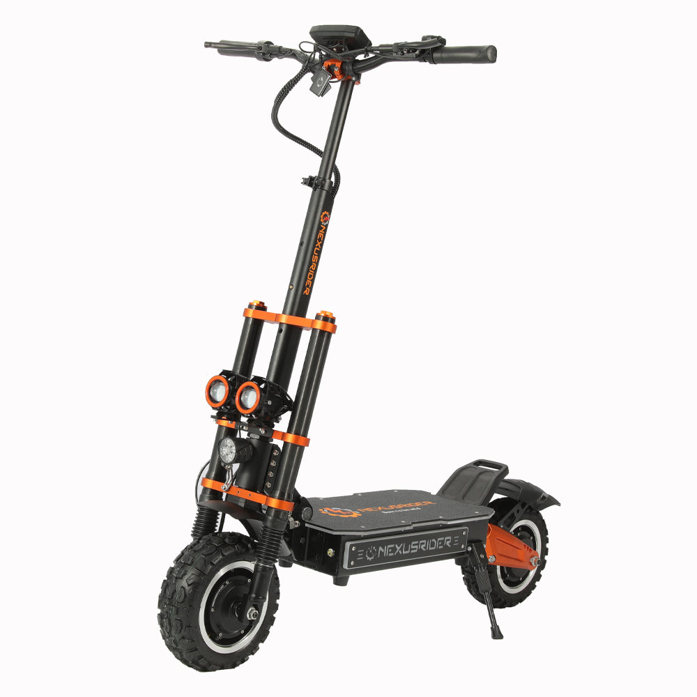 2025 NEWEST Electric Scooter High Power Dual Drive 6000W Motor, 53 MPH, 65 Mile Long Range Heavy Duty Electric Scooter, 11 Inch Tubeless Tire Road Tires Electric Scooter with Detachable Seat for Adults