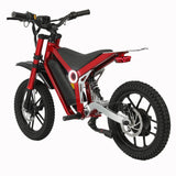 (Ship from China) 36V Electric Dirt Bike for Kids Aged 5-16, 350W Disc Brake Electric Motorcycle Ebike, Maxium Speed 22mph, 3 Speed Settings, Safe Disc Brakes, 16IN Off-Road Tires