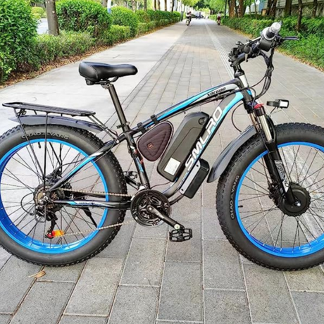 xdc600 plus black-blue ebike