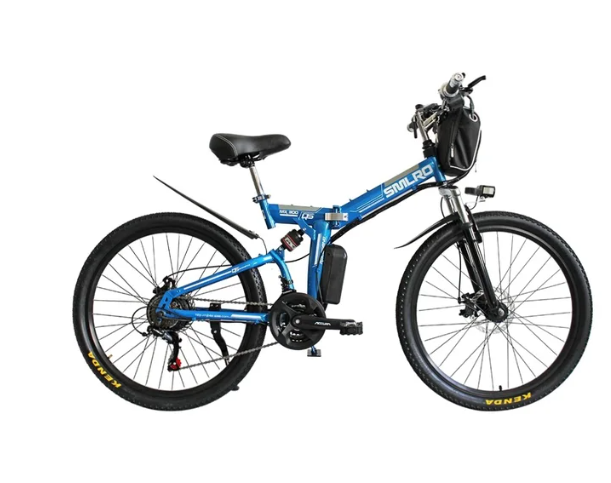 (Ship from China)SMLRO MX300 Foldable Single Drive Mountain & City Electric Bike