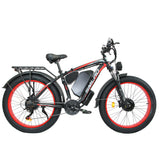 (USA Stock)SMLRO XDC600 Plus Dual Motors Electric Bike |  2000W 52V 30AH | Hydralic Disc Brake