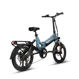 (EU Stock) Mihogo RX2.4 48V 12.8AH 500W Single Motor Intelligent Bluetooth 7 Speed Foldable Ebike For Adults