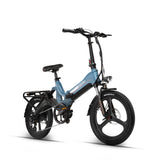 (EU Stock) Mihogo RX2.4 48V 12.8AH 500W Single Motor Intelligent Bluetooth 7 Speed Foldable Ebike For Adults