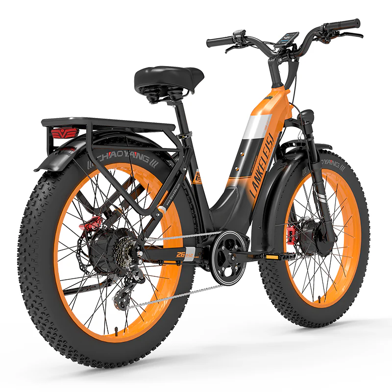 SMLRO LANKELEISI MG600PLUS 2000W Dual Motor Step-Thru Electric Bike
