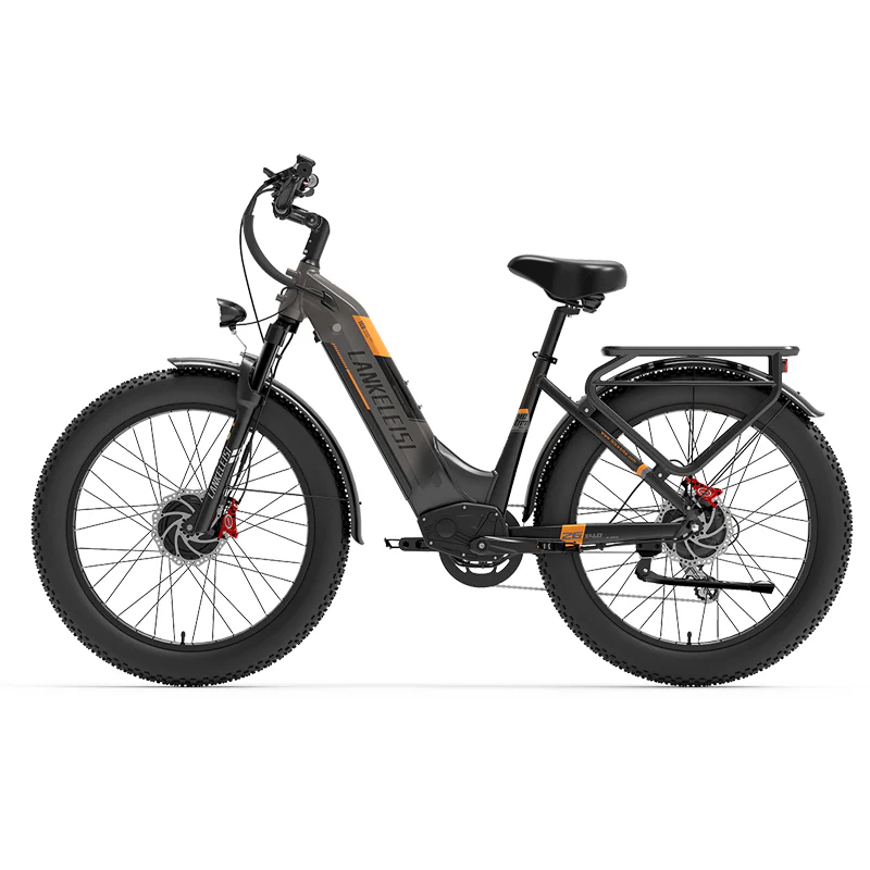 SMLRO LANKELEISI MG600PLUS 2000W Dual Motor Step-Thru Electric Bike
