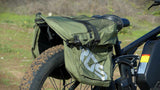 SMLRO ebike applicable bag, waterproof 37L large capacity, can be placed on the rear rack of the ebike