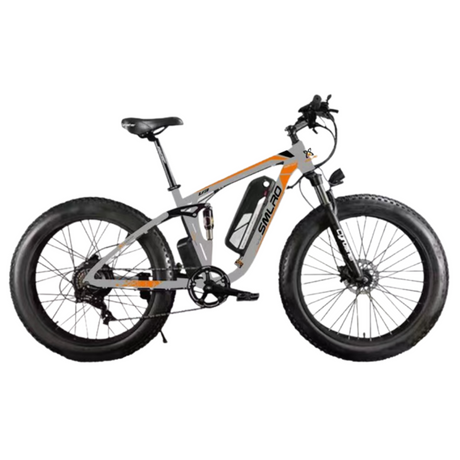 v3 ebike grey-orange