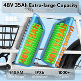 (EU Stock) SMLRO PHILODO Traveller 48V 35Ah/17.5Ah 750W Single Motor Can Carry Children Ebike