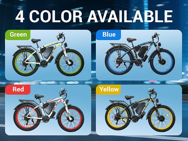(USA Stock)SMLRO XDC600 Plus Dual Motors Electric Bike |  2000W 52V 30AH | Hydralic Disc Brake