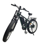 (Ship from China) SMLRO V3 PLUS Dual Motors Electric Bike | 2000W 48V 22.4AH | Hydralic Disc Brake | Green