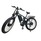 (Ship from China) SMLRO V3 PLUS Dual Motors Electric Bike | 2000W 48V 22.4AH | Hydralic Disc Brake | Green