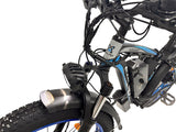 (Ship from China)SMLRO XDC600 Plus Dual Motors Electric Bike | Hydralic Disc Brake| Black Blue