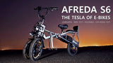 Afreda S6 | Europe’s Favorite 1s Fold Reverse 3-Wheeler – All-Terrain Electric Trike