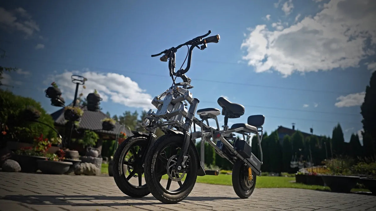 Afreda S6 | Europe’s Favorite 1s Fold Reverse 3-Wheeler – All-Terrain Electric Trike