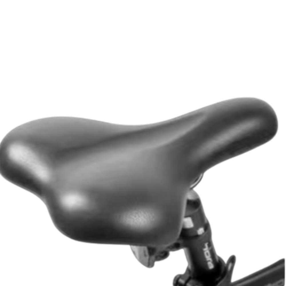 SMLRO C6 1000W Rear Hub Motor Electric Bike Black Red