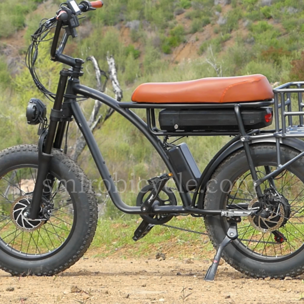 SMLRO E5 Plus Off road Dual Motor Electric Bike 2000W 48V 18AH Mec Smlro Ebike Official