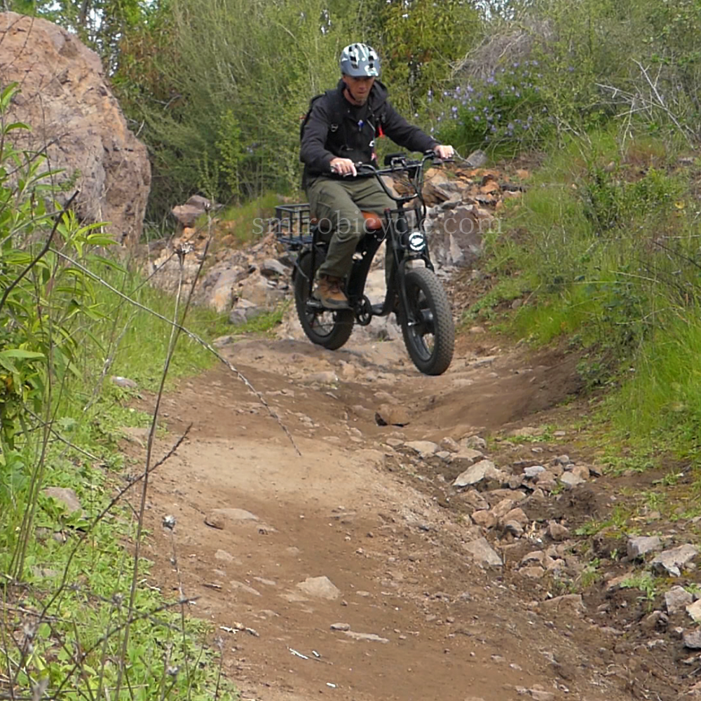 SMLRO E5 Plus Off road Dual Single Motor Electric Bike 48V 18AH