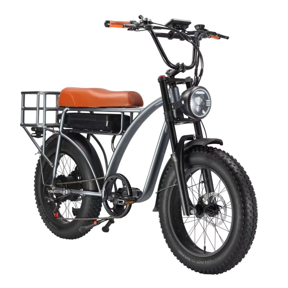 SMLRO E5 Plus Off-road Dual/Single Motor Electric Bike | 48V 18AH | Me –  Smlro Ebike Official