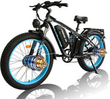 (USA Stock) FINDER 26 Dual Motors 2000W 60V 25AH Electric Bike