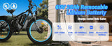 (USA Stock) FINDER 26 Dual Motors 2000W 60V 25AH Electric Bike