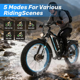 (USA Stock) FINDER 26 Dual Motors 2000W 60V 25AH Electric Bike