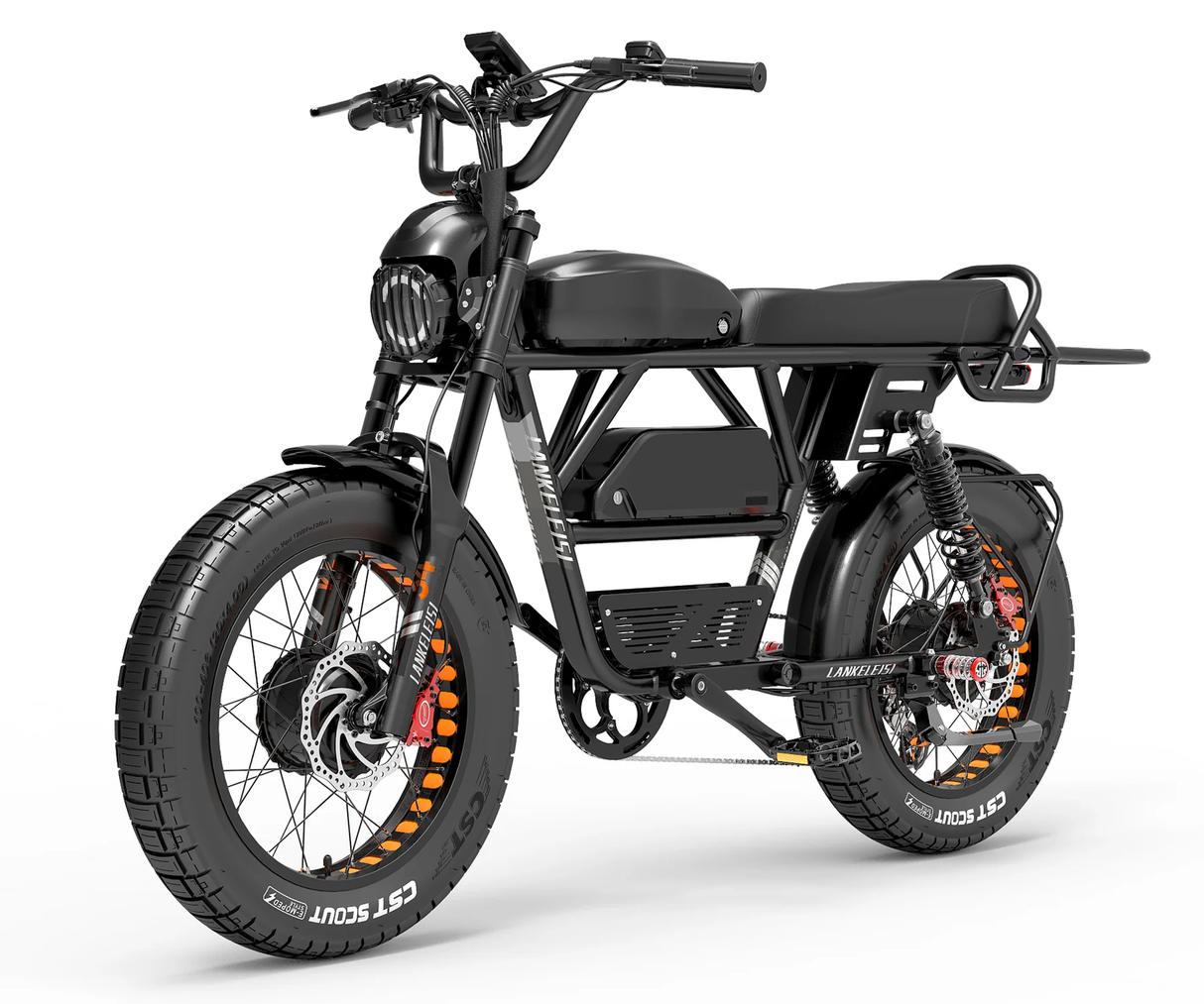 SMLRO LANKELEISI X-Black Knight 2000W Dual Motor Maximum range 280KM