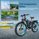 (EU Stock) ORLMS V3 PLUS Dual Motors 2000W 53V 25AH Electric Bike