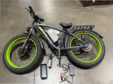 USA Stock Certified Like New ORLMS TS60 5000W Dual Motor Fat Tire Ebike – 60V 25Ah