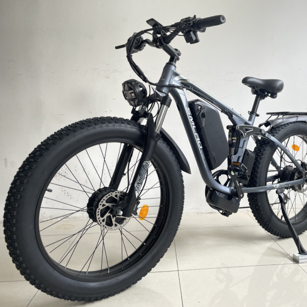 v3 plus ebike black-grey indoor picture