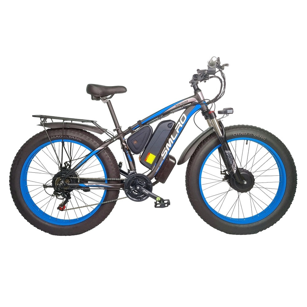 xdc600 plus black-blue dual-motor ebike