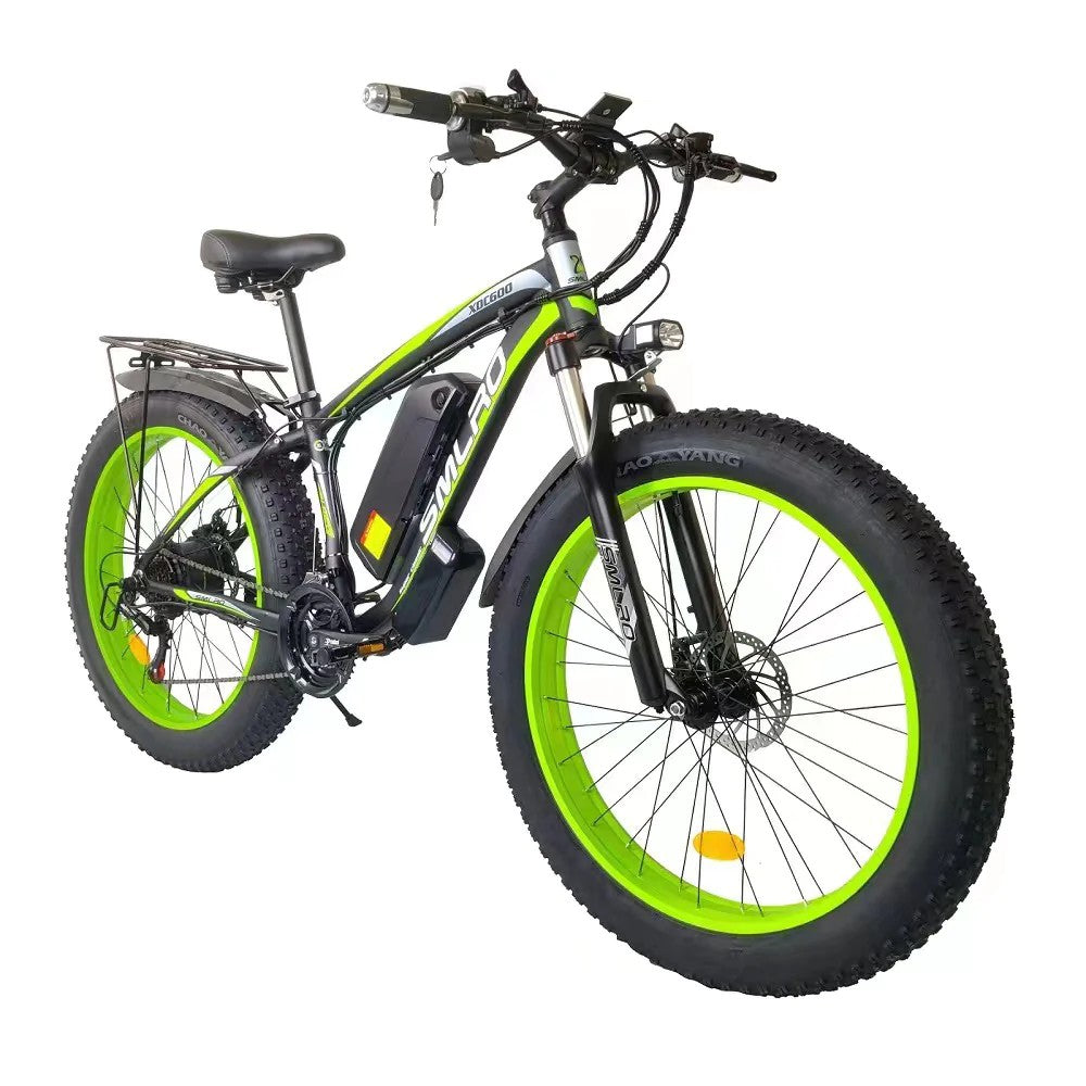 SMLRO XDC600 Plus Dual Motors Electric Bike | 2000W 22.4AH | Hydralic Disc  Brake| Green
