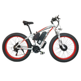 (Ship from China)SMLRO XDC600 Plus Dual Motors Electric Bike |  2000W 22.4AH| Hydralic Disc Brake | Red White