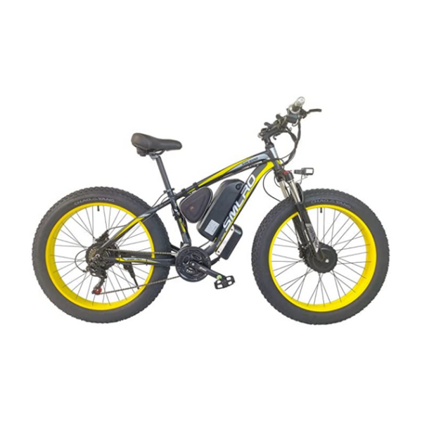 SMLRO XDC600 Plus Electric Bike Dual Motors 2000W Lemon