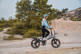 (EU Stock) Mihogo RX2.4 48V 12.8AH 500W Single Motor Intelligent Bluetooth 7 Speed Foldable Ebike For Adults