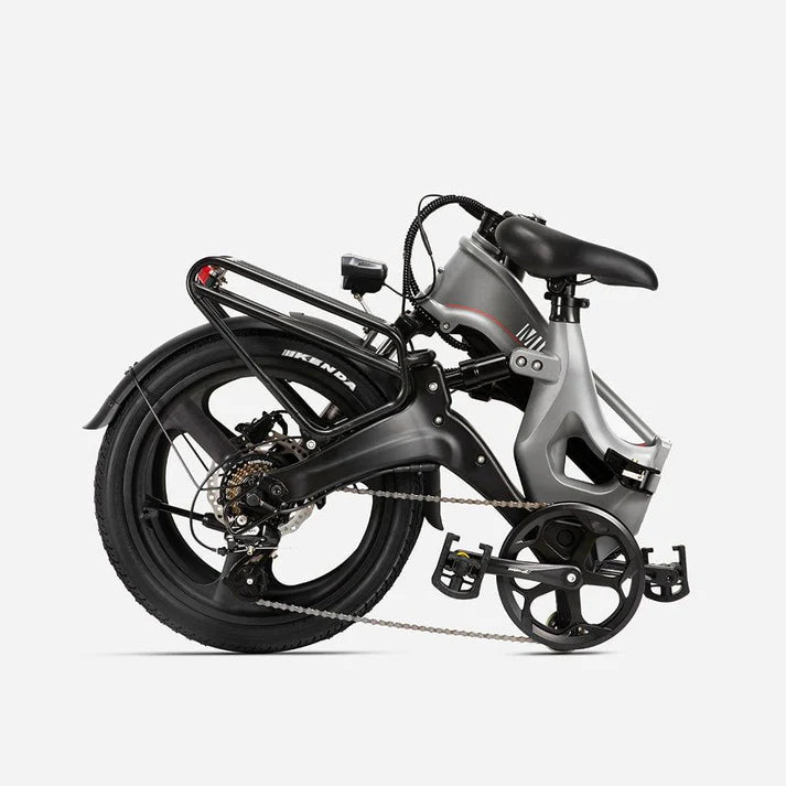 (EU Stock) Mihogo RX2.4 48V 12.8AH 500W Single Motor Intelligent Bluetooth 7 Speed Foldable Ebike For Adults