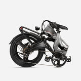 (EU Stock) Mihogo RX2.4 48V 12.8AH 500W Single Motor Intelligent Bluetooth 7 Speed Foldable Ebike For Adults