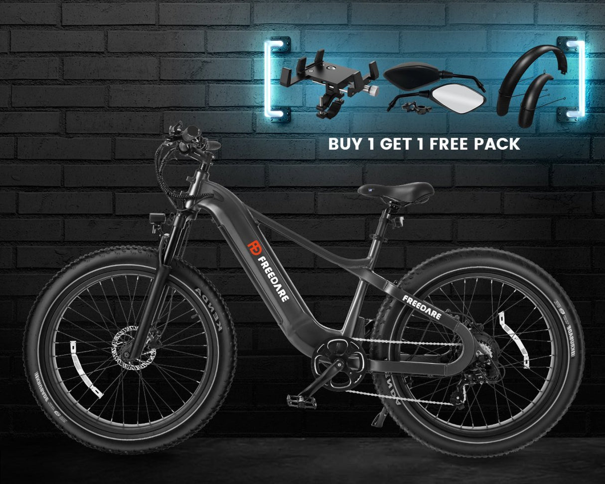 (EU Stock) Freedare Saiga 750W Bafang Motor 48V 20AH SamSung Battery APP Control Ebike
