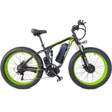 (Ship from China) SMLRO V3 PLUS Dual Motors Electric Bike | 2000W 48V 22.4AH | Hydralic Disc Brake | Green