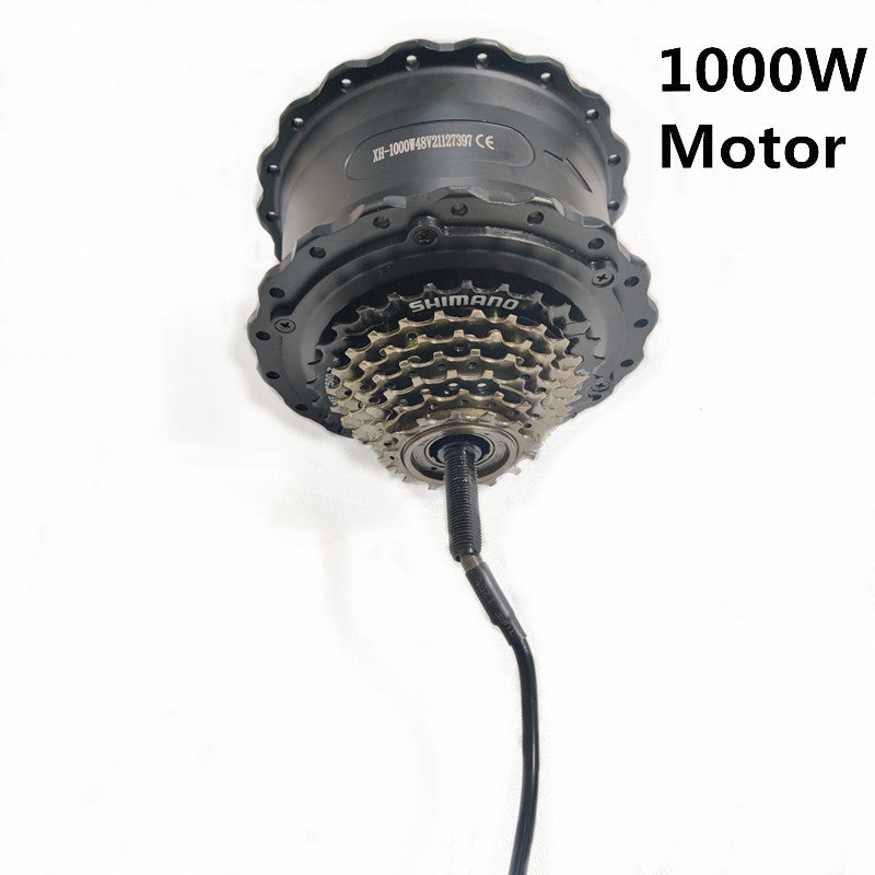 48V 350W-1000W High Speed Brushless Gear Hub Fat Bike Motor E-bike Motor Rear Wheel Drive for Smlro